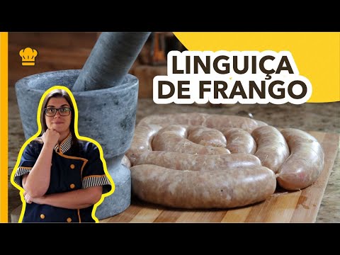 Vídeo: Como Fazer Linguiça De Frango Picada