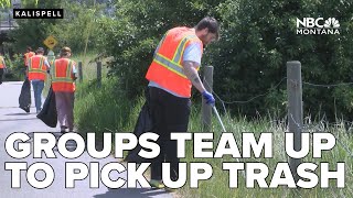 Fresh Life Church teams up with Flathead Warming Center for garbage pickup