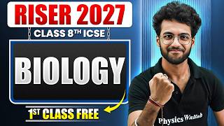First FREE Biology Class by Dev Sir | ICSE Class 8th Riser 2027 Batch 🔥