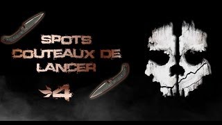 Tuto cod ghosts : spot aux couteaux de lancer 4#