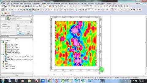 Geosoft - ADDING STRUCTURES TO 1VD GRID      #boadi