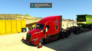 ATS. HEAVY HAUL POWER! 605HP Kenworth T680 | Nogales → San Diego Run.