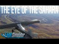 The Eye of the Sahara | Microsoft Flight Simulator