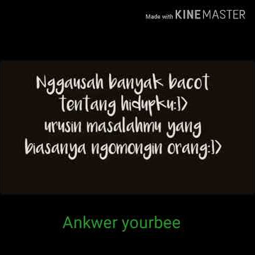 Story Wa Teman Bangsat