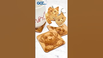 AI 3D Designs for Custom Laser-Engraved Pet Accessories #gccworld #pets #animals  #laserengraving