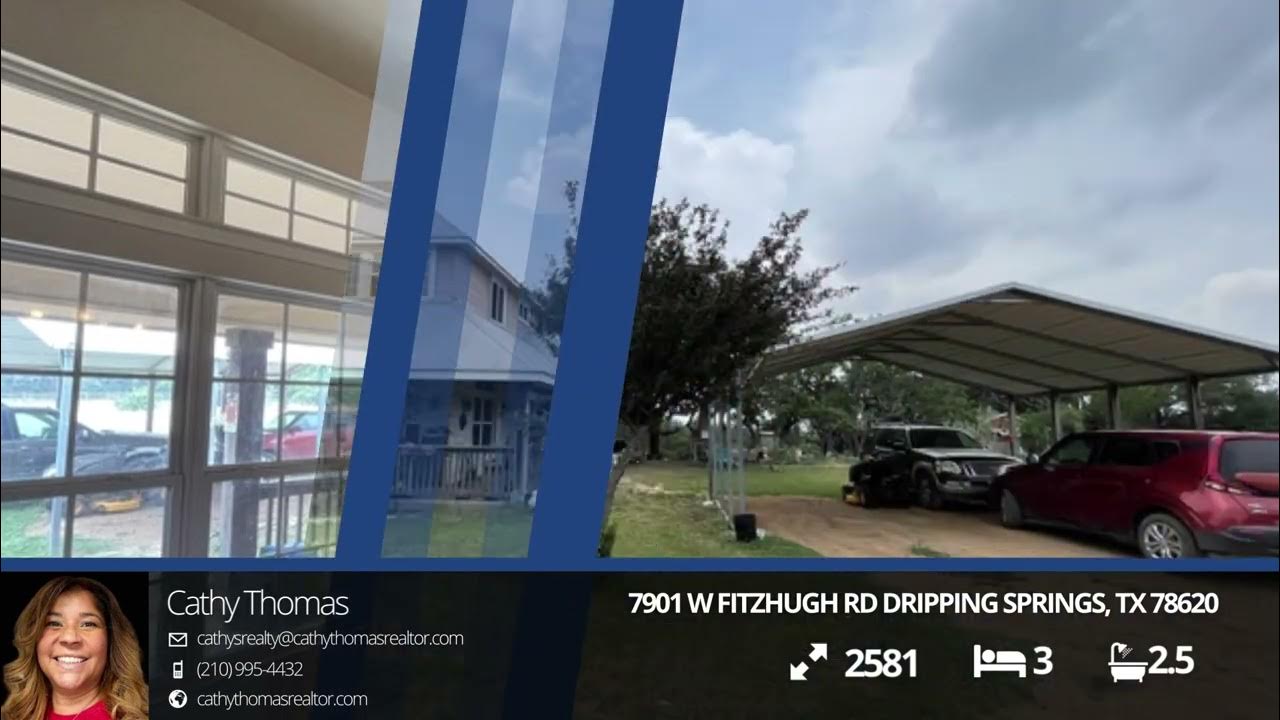 7901 W Fitzhugh Rd Dripping Springs, TX 78620 Cathy Thomas Real