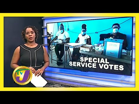 Police & Election Day Workers Cast Ballot - August 31 2020