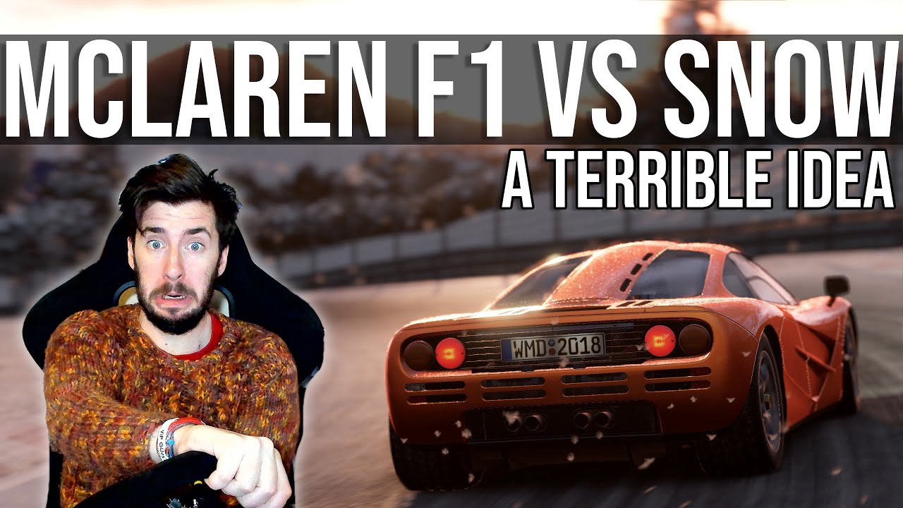 What Happens When You Try And Drive A McLaren F1 In The Snow? What Happens When You Try And Drive A McLaren F1 In The Snow?