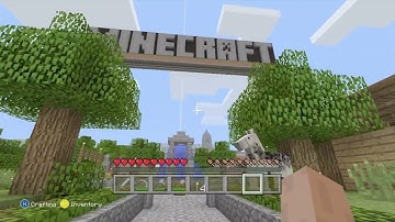 Minecraft: Xbox 360 Edition - TU31 Tutorial World Gameplay
