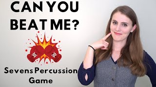 CAN YOU BEAT ME? Sevens Body Percussion Game // Music with Miss Bliss