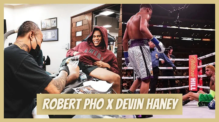 Robert Pho Tattoo's the WBC Lightweight World Boxi...