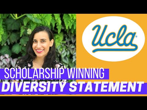 Sample Diversity Statement that got UCLA Full Scholarship