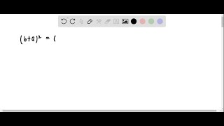 Evaluate each expression if a=-2, b=5, c=-4, and d=6. (b+a)^2