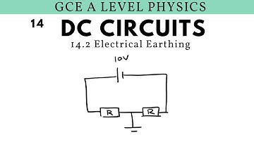 GCE A Level Physics | Electrical Earthing (DC Circuits Chapter)