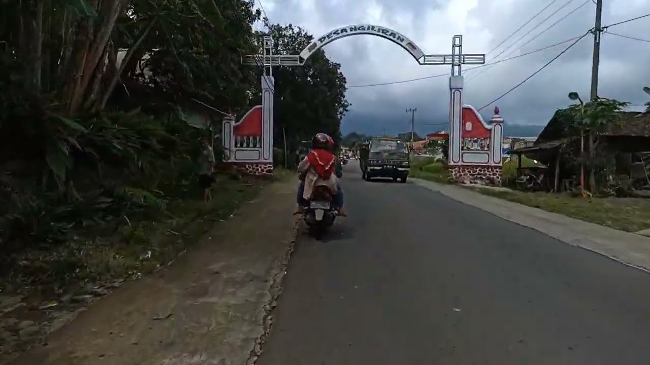 pedesaan panekan magetan suasana sejuk dan damai