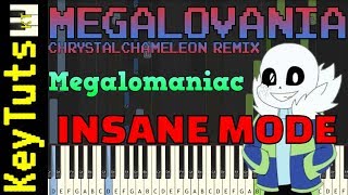 Learn Megalovania (ChrystalChameleon Remix) [Glitchtale Megalomaniac] - Insane Mode chords