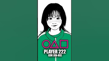 Squid Game Player 222 (Kim Jun-Hee) in my style! #squidgame