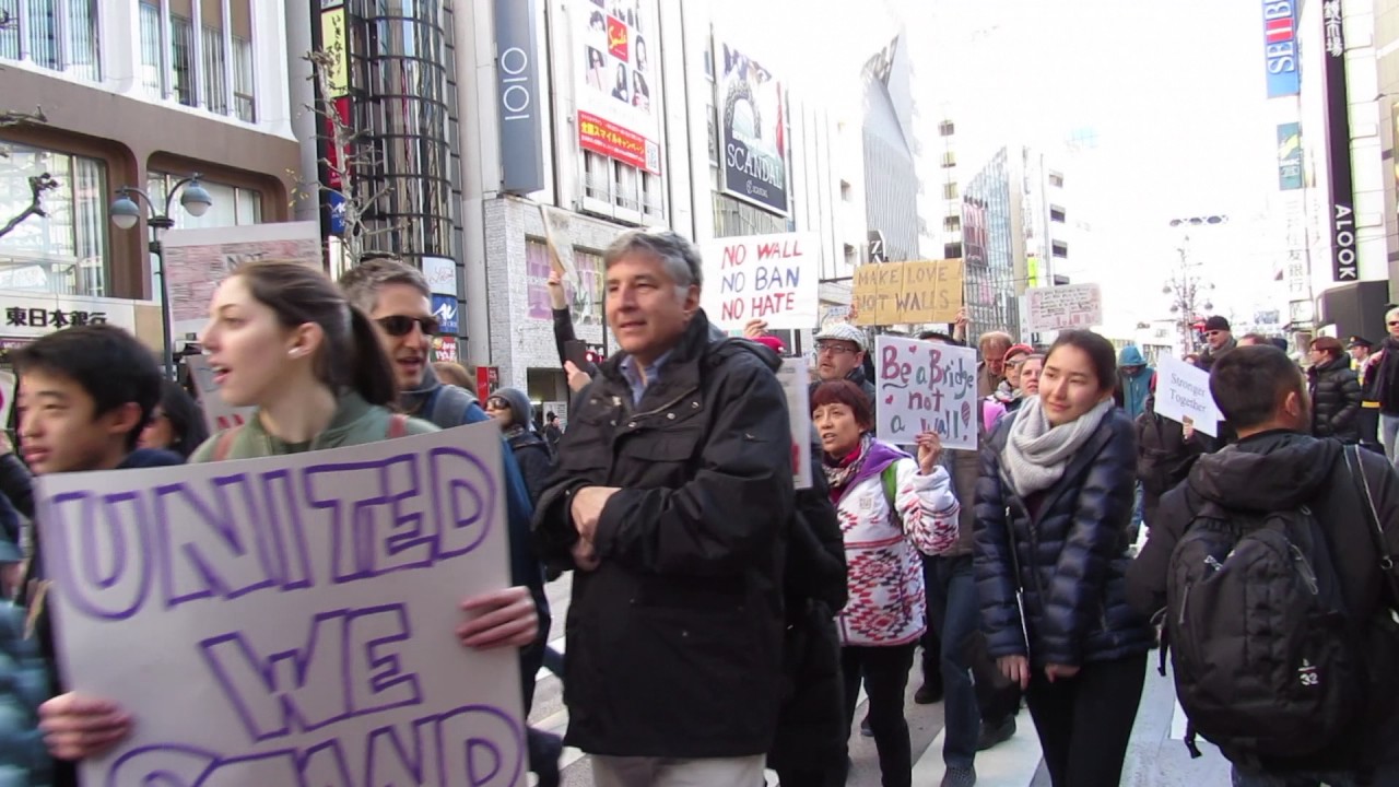 Anti Trump's Policies March（Protest） in JAPAN  -Highlights 1 (Feb12, 2017)