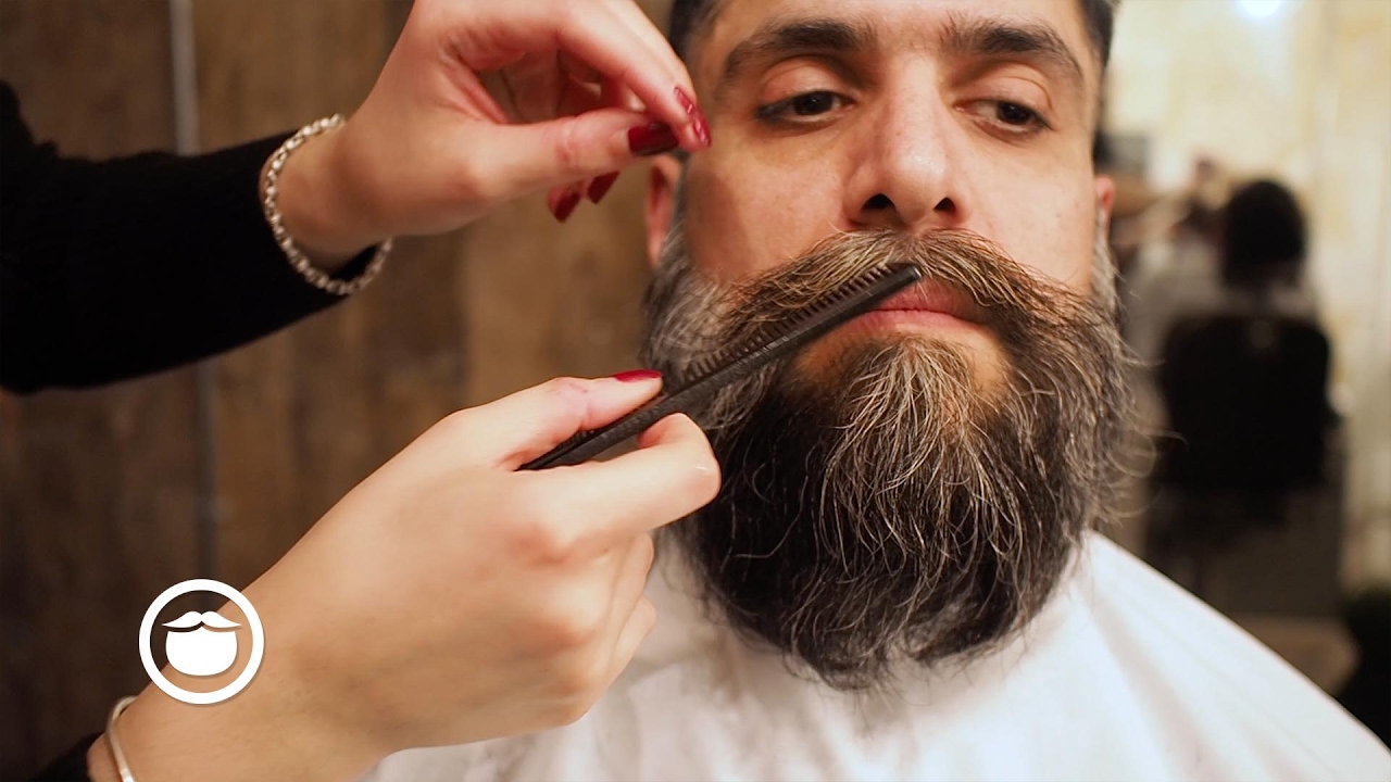 Best Beard Trim For Viking Hair Style Cut And Grind Youtube