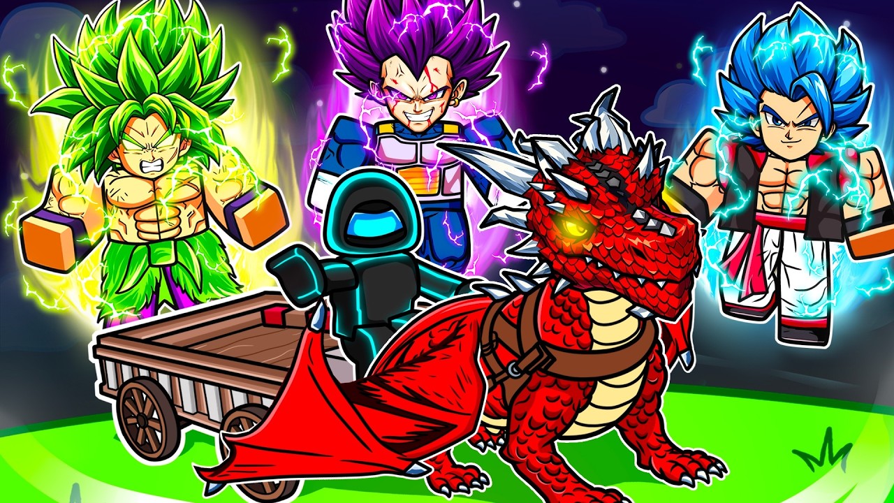 100% Completing Roblox Anime Rails Only As Saiyans - YouTube