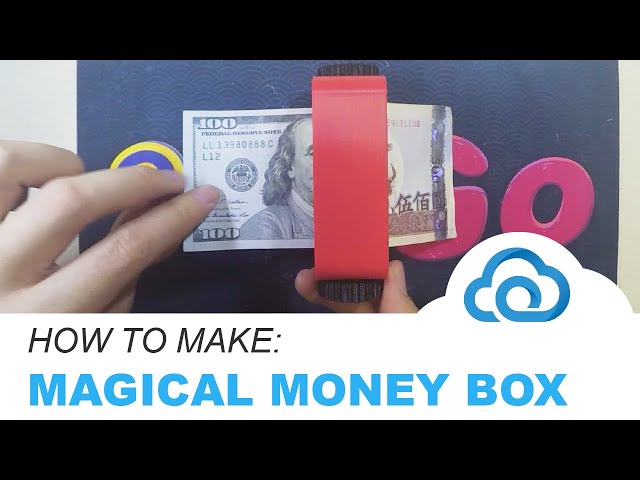 3D Printing and Assembling A Magical Money Box using Cloud3DPrint