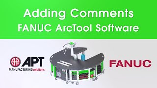 Adding Comments on the FANUC ArcTool Software screenshot 5