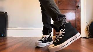 Converse High Top Platform Loose Laced Shoeplay