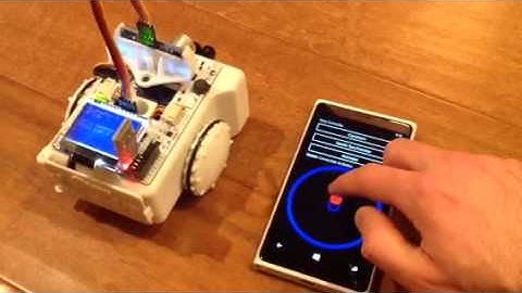 Sparki Demo - Windows Phone controller