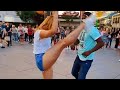 chica del publico Me dejo K.O bailando  SALSA  cubana  Madrid timbera   @lironkichler