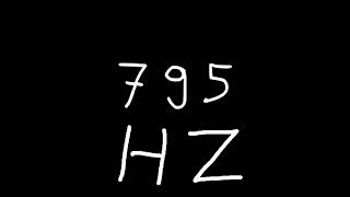 795 hz