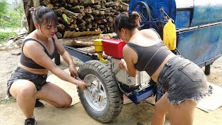 Recovery Techniques - The Genius Girl Repairs and Maintains The Threshing Machine...