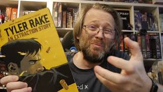 Tyler Rake: An Extraction Story #1 has an 80s/90s action film vibe