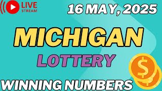 Michigan Midday Lottery Results For - 16 May, 2025 - Daily 3 - Daily 4 -   Powerball - Mega Million
