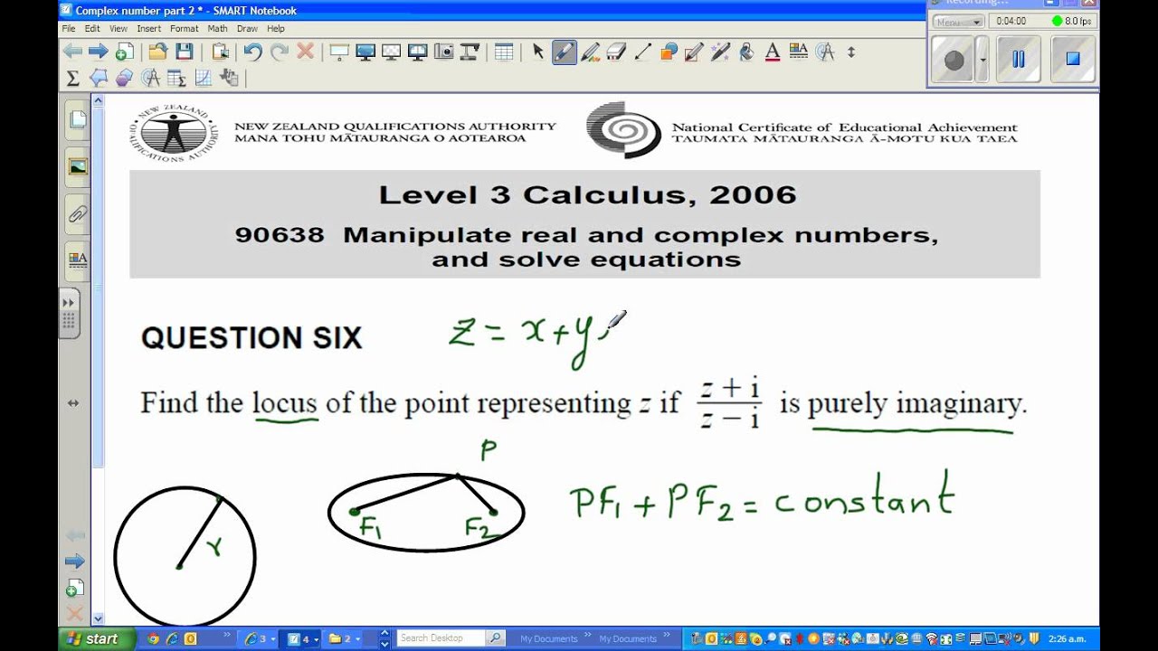 Finding locus of the points representing complex number (z+i)/(z-i)