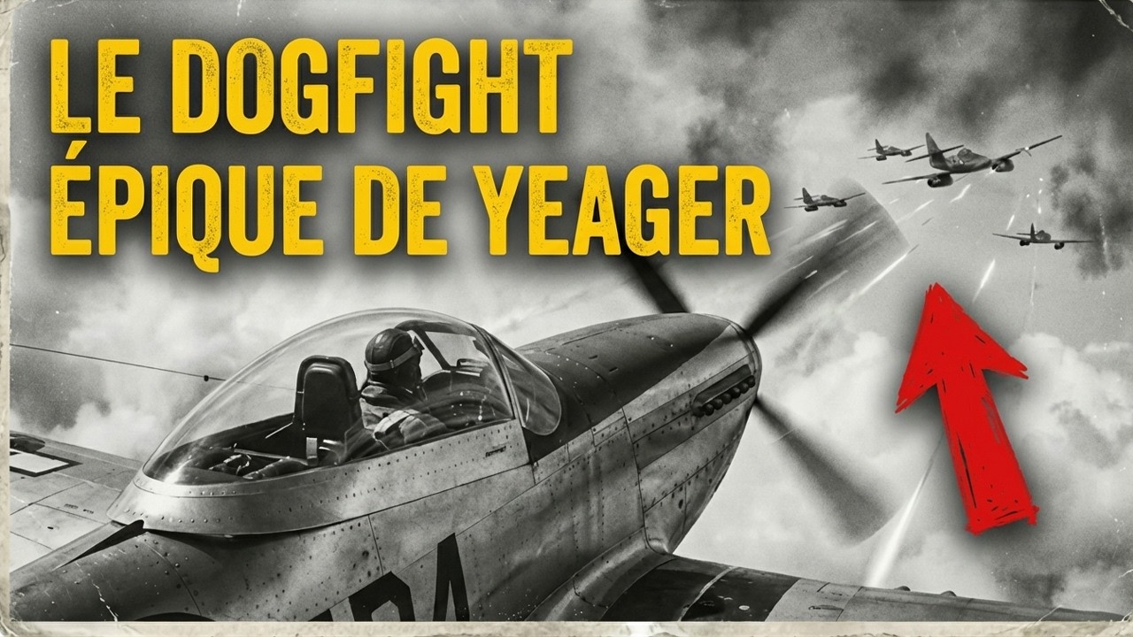 Le Combat Aérien de 26 Minutes de Chuck Yeager — Comment un P-51 Mustang a Survécu Face à une