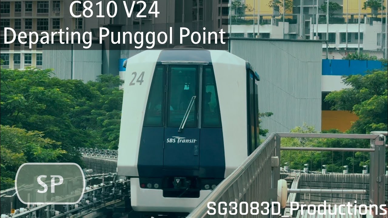 [SBST] MSB C810 (Unmodified) [V24] - Departing PW3 Punggol Point ...