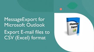 Exporting Microsoft Outlook Emails to Excel (CSV)
