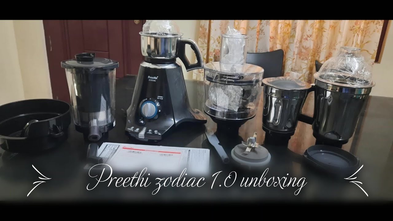 preethi zodiac manual