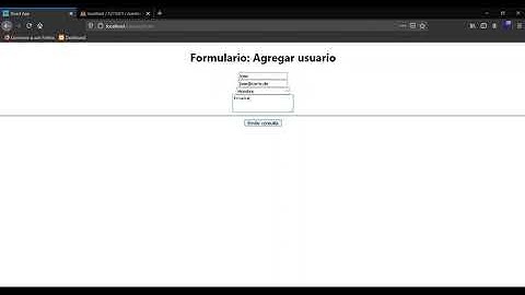 Validación de formulario en react con react hook form, php y mysql