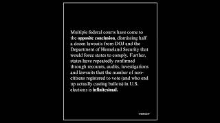 DOJ releases legal rationale for nationwide voter data collection