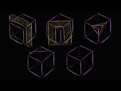 Math High school geometry -  Ways to cross section a cube