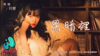 玥夏 - 黑暗里『已经将快感都尝尽,没发现丢了自己,轮到谁销声匿迹。』【动态歌词 | Pinyin Lyrics】【十一月新歌】【AWALK MUSIC】
