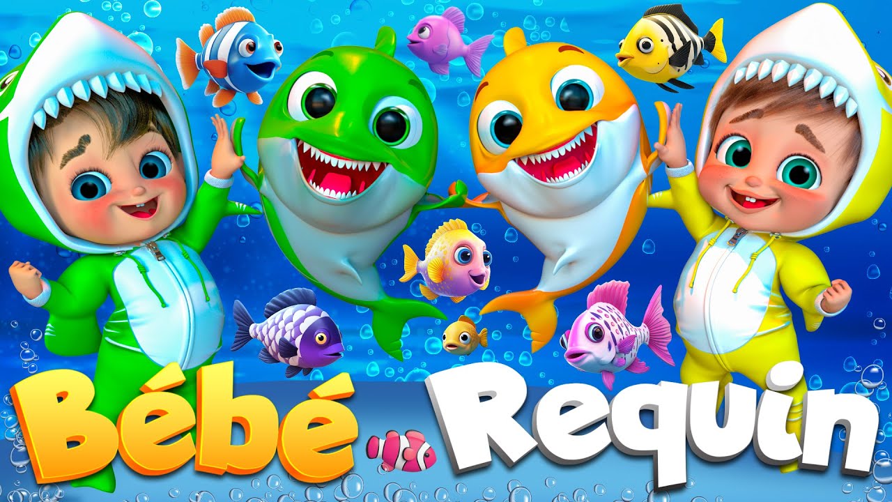 Bébé Requin, do do do | Comptines Et Chansons | À Bébé Chanson @SuperLucaLEFrancais