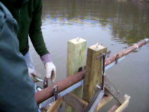Wood Duck Nest Box Pole Setting Jig - YouTube