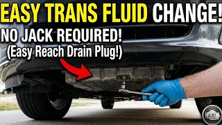 EASY Transmission Fluid Change 2013 Malibu 2 0t 2 5L NO JACK