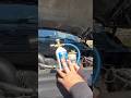 Finding an AC leak with UV dye 🎨#automotive #dye #uv #repair #diy #howto