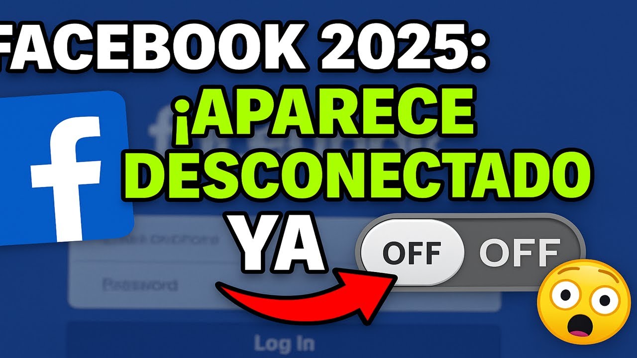COMO PONERME COMO DESCONECTADO EN MI FACEBOOK FÁCIL, BIEN EXPLICADO