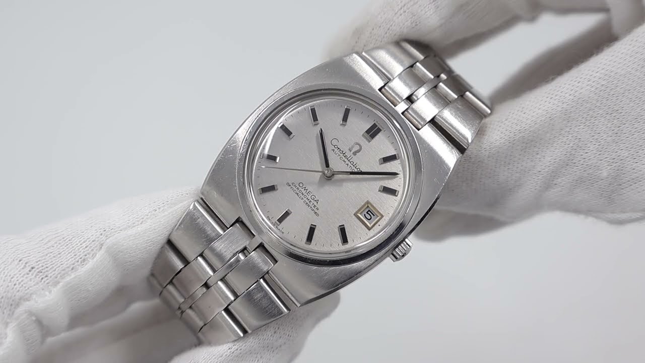 オメガ コンステレーション Ref.168.046 角型 自動巻   Omega オメガ コンステレーション Ref.168.046 角型 Cal.1001 自動巻 OH済