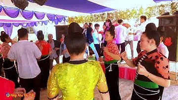 Tổng hợp nhảy múa - Múa xòe đám cưới bản Na Nỏng - Mường Hung - Sông Mã@NorthwestBeats2019