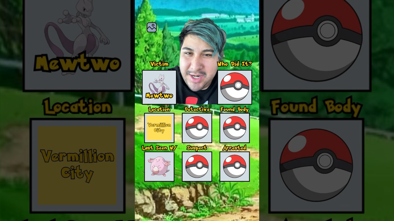 Pokemon Murder Mystery! #pokemon #shorts